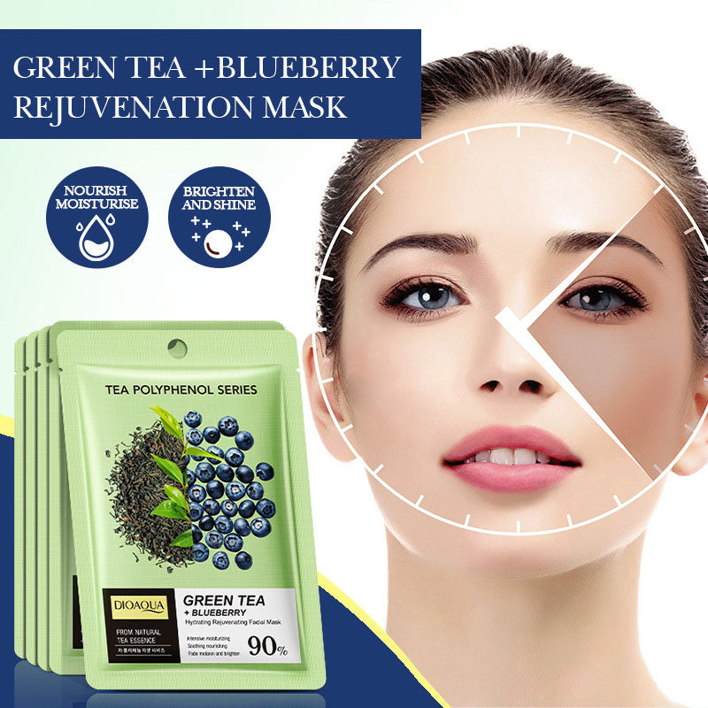 Korean Skincare Coffee&Green Tea Essential Mask