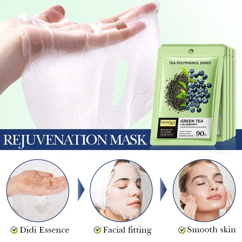 Korean Skincare Coffee&Green Tea Essential Mask