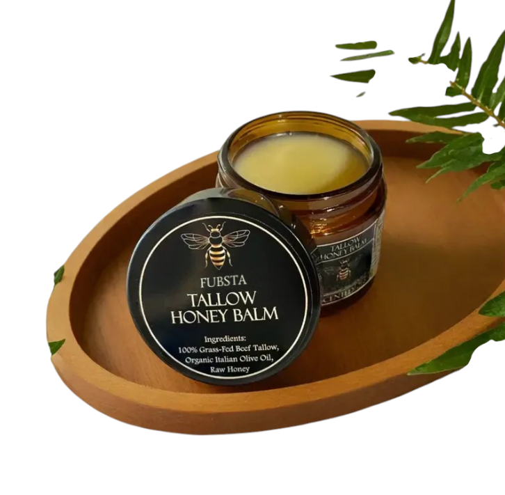 š„Last Day Promotion - 49% off- Organic Grass-Fed Beef Tallow Balm with Raw Honey