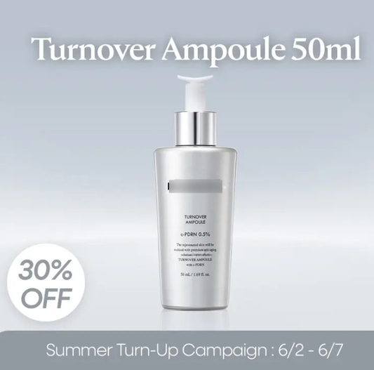🔥Last Day Promotion Turnover Ampoule – DNA-Based Anti-Aging Serum for Firm, Radiant, Youthful Skin – 1.69 fl oz